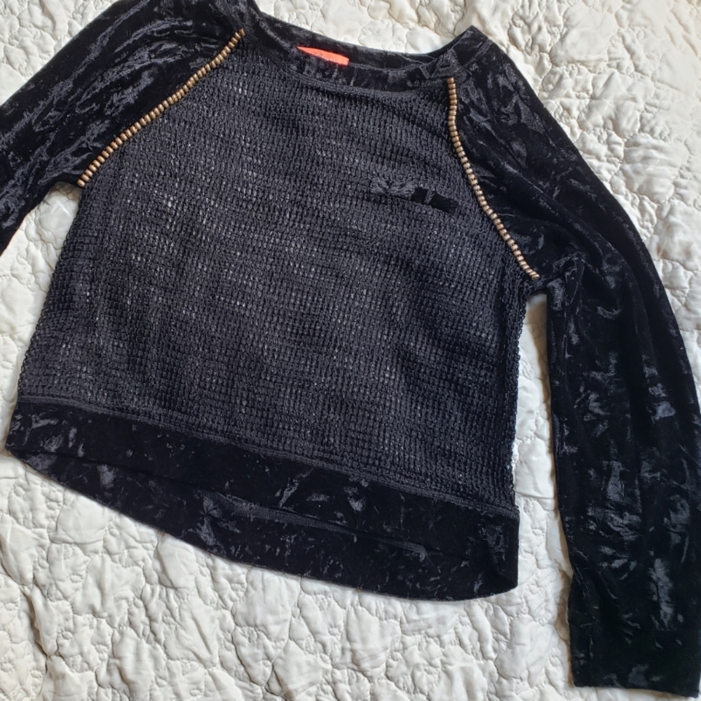 See-Through Knit Shirt